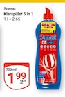 Aktuelles Klarspüler 5 in 1 Angebot bei GLOBUS in Bochum ab 1,99 €