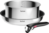 SET 3 PIÈCES À POIGNÉE AMOVIBLE COOK EAT - TEFAL - Auchan Hypermarché à Amiens SET 3 PIÈCES À POIGNÉE AMOVIBLE COOK EAT - TEFAL en promo chez Auchan Hypermarché Amiens à 29,99 €
