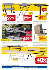Aktueller Rusta Prospekt mit Gartentisch, "Willkommen zu Hause in Schweden!", Seite 6