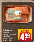 Aktuelle Fisch Angebote bei REWE in Bielefeld Aktuelles Lachsfilet Angebot bei REWE in Bielefeld ab 4,99 €