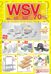 Messer im Möbelzentrum Pforzheim Prospekt in Leinfelden-Echterdingen Aktueller Möbelzentrum Pforzheim Prospekt mit Messer, "WSV", Seite 1