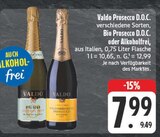 Prosecco D.O.C. Bio im Angebot bei EDEKA in Bayreuth Prosecco D.O.C. Bio Angebote von Valdo bei EDEKA Bayreuth für 7,99 €