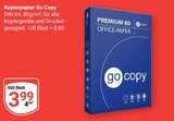 Go Copy Premium 80 Office-Paper Angebote bei GLOBUS Neubrandenburg für 3,99 €