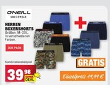 Herren Boxershorts Angebote von O'Neill bei E center Ludwigshafen für 19,99 €