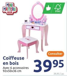 Coiffeuse en bois à Action dans Ballainvilliers Coiffeuse en bois à Action dans Ballainvilliers
