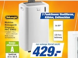 Aktuelle Kaffeevollautomat Angebote bei expert in Düsseldorf Aktuelles Mobiles Klimagerät Pinguino PAC EM82 Angebot bei expert in Düsseldorf ab 429,00 €