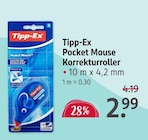 Pocket Mouse Korrekturroller von Tipp-Ex im aktuellen Rossmann Prospekt