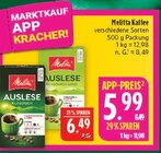 Aktuelle Melitta Angebote bei Marktkauf in Nürnberg Aktuelles Kaffee Angebot bei Marktkauf in Nürnberg ab 5,99 €