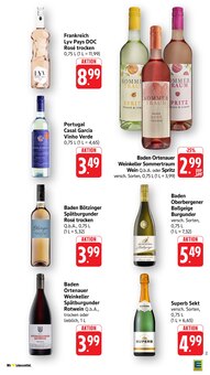 Getränke im EDEKA Prospekt "Aktuelle Angebote" mit 49 Seiten (Freiburg (Breisgau))