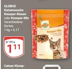 Knusper-Kissen im Angebot bei GLOBUS in Altenburg Knusper-Kissen Angebote von GLOBUS bei GLOBUS Altenburg für 1,11 €