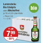 alkoholfreies Bier im V-Markt Prospekt Bio Edelpils von Lammsbräu im aktuellen V-Markt Prospekt für 7,99 €