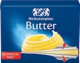 Butter im Angebot bei Markant Nordwest in Wilhelmshaven Butter Angebote von Weihenstephan bei Markant Nordwest Wilhelmshaven für 1,11 €