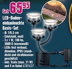 Aktuelle LED-Lampe Angebote bei Hornbach in Frankfurt (Main) Aktuelles LED-Bodeneinbauleuchte Basis-Set Angebot bei Hornbach in Frankfurt (Main) ab 65,95 €