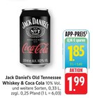 Aktuelles Old Tennessee Whiskey & Coca Cola Angebot bei EDEKA in Landau (Pfalz) ab 1,85 €