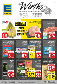 Kaffee im aktuellen EDEKA Prospekt (Gummersbach) Kaffee im EDEKA Prospekt "Aktuelle Angebote" mit 28 Seiten (Gummersbach)