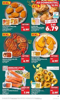 Lachs im Kaufland Prospekt "Aktuelle Angebote" mit 56 Seiten (Bochum)