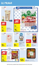 Poulet en promo dans le catalogue Carrefour Market à la page 23