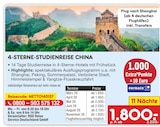 4-STERNE-STUDIENREISE CHINA im Angebot bei Netto Marken-Discount in Hamburg 4-STERNE-STUDIENREISE CHINA Angebote von Netto Reisen bei Netto Marken-Discount Hamburg für 1.800,00 €