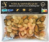 Mélange noix de Saint Jacques moules et crevettes nordiques surgelé - HUBCO - Super U à Besançon Mélange noix de Saint Jacques moules et crevettes nordiques surgelé - HUBCO en promo chez Super U Besançon à 4,95 €