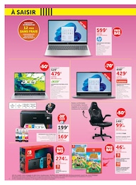 Prix et réduction Acer dans le prospectus Super U en cours Offre Acer dans le catalogue Super U du moment à la page 4