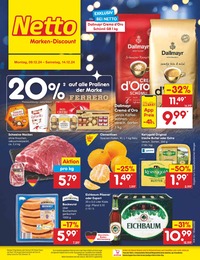 Netto Marken-Discount Prospekt für Mannheim: "Aktuelle Angebote", 57 Seiten, 09.12.2024 - 14.12.2024