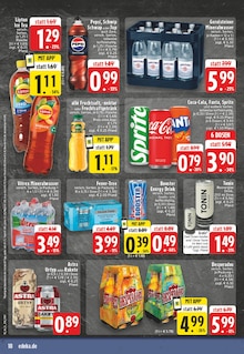 Pepsi im EDEKA Prospekt "Aktuelle Angebote" mit 24 Seiten (Paderborn)