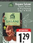 Aktuelles Vegane Salami Angebot bei E center in Oberhausen ab 1,29 €