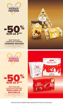 Promotion Mon Chéri dans le prospectus Carrefour, valable du 27/10/2026 au 09/11/2026 Promo Mon Chéri dans le catalogue Carrefour du moment à la page 40