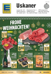 Aktueller EDEKA Supermarkt Prospekt in Schöppingen und Umgebung, "Aktuelle Angebote" mit 16 Seiten, 21.12.2024 - 24.12.2024