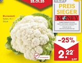 Blumenkohl Angebote bei Netto Marken-Discount Köln für 2,22 €