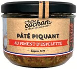 PÂTÉ PIQUANT AU PIMENT D'ESPELETTE - MAÎTRE COCHON dans le catalogue Intermarché Hyper