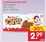 Cards von Kinder im aktuellen Netto Marken-Discount Prospekt für 2,29 €