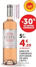 Cotes de bourg aop rouge - CHATEAU DE CARUEL en promo chez U Express Bordeaux à 3,20 €