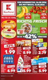 Kaufland Prospekt für Ansbach mit 56 Seiten Kaufland Prospekt für Ansbach: "Hier bin ich richtig", 56 Seiten, 06.08.2026 - 12.08.2026