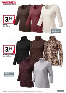 Bekleidung im aktuellen Woolworth Prospekt (Erlangen) Bekleidung im Woolworth Prospekt "Aktuelle Angebote" mit 34 Seiten (Erlangen)
