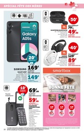 Samsung Galaxy S Angebote im Prospekt "la fête des mères À PRIX BAS !" von Super U auf Seite 10