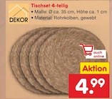 Tischset 4-teilig von DEKOR im aktuellen Netto Marken-Discount Prospekt