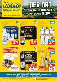 Netto Marken-Discount Prospekt für Stetten (Kalten Markt) mit 6 Seiten