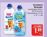 Weichspüler im Angebot bei Marktkauf in Erlangen Weichspüler Angebote von Kuschelweich bei Marktkauf Erlangen für 1,49 €
