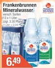 Mineralwasser von Frankenbrunnen im aktuellen Getränke City Prospekt für 6,49 €