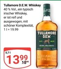 Whiskey im Angebot bei GLOBUS in Hürth Whiskey Angebote von Tullamore D.E.W. bei GLOBUS Hürth für 13,99 €