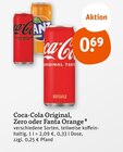 Coca-Cola Original, Coca-Cola Zero oder Fanta Orange Angebote bei tegut Heidelberg für 0,69 €