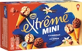 Mini cône 4 vanille - 4 chocolat Extrême - Nestlé à 1,49 € dans le catalogue Netto