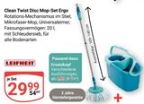 Aktuelle Staubsauger Angebote bei GLOBUS in Bochum Aktuelles Clean Twist Disc Mop-Set Ergo Angebot bei GLOBUS in Bochum ab 4,99 €