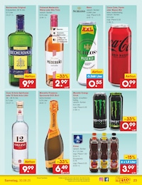 Coca Cola Angebot im aktuellen Netto Marken-Discount Prospekt auf Seite 33