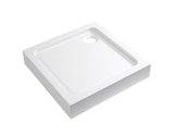 Promo Receveur de douche acrylique carré 80x80cm blanc "DOMMEL" à 109,00 € dans le catalogue Brico Dépôt à Plouigneau