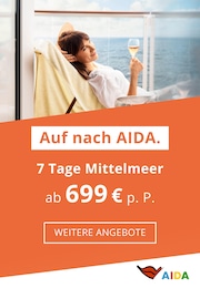 AIDA Prospekt für Wittingen, Niedersachs: Aktuelle Angebote, 1 Seite, 16.05.2022 - 31.05.2022