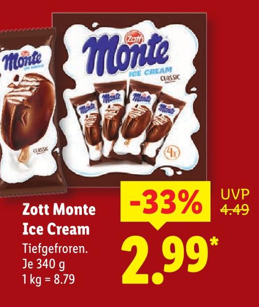 Monte Ice Cream
