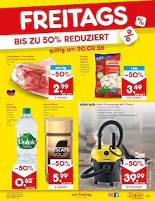 Volvic im Netto Marken-Discount Prospekt "Aktuelle Angebote" mit 64 Seiten (Gießen)