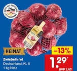 Netto Marken-Discount Baden-Baden - Zwiebeln rot Angebot im Prospekt Zwiebeln rot bei Netto Marken-Discount im Baden-Baden Prospekt für 1,29 €